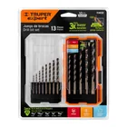 Juego de 13 brocas HSS para metal en estuche, TRUPER EXPERT 2
