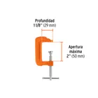 Prensa 2' de hierro dúctil para carpintería, TRUPER 2