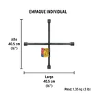 Llave de cruz 16', acabado negro mate, PRETUL 5