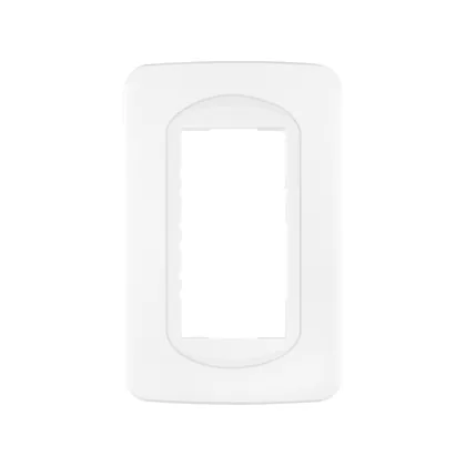Placa de 1 ventana 3 módulos, línea Toledo, BASIC