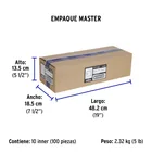 Interruptor sencillo de 1.5 módulos, línea Toledo, BASIC 3