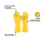 Guantes de látex para limpieza, amarillos, ECH, PRETUL 3