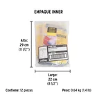 Guantes de látex para limpieza, rojos, ECH, PRETUL 5