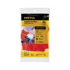 Guantes de látex para limpieza, rojos, EG, PRETUL 2