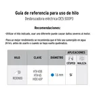Desbrozadora eléctrica 300 W mango 'D', 9' corte, PRETUL 3