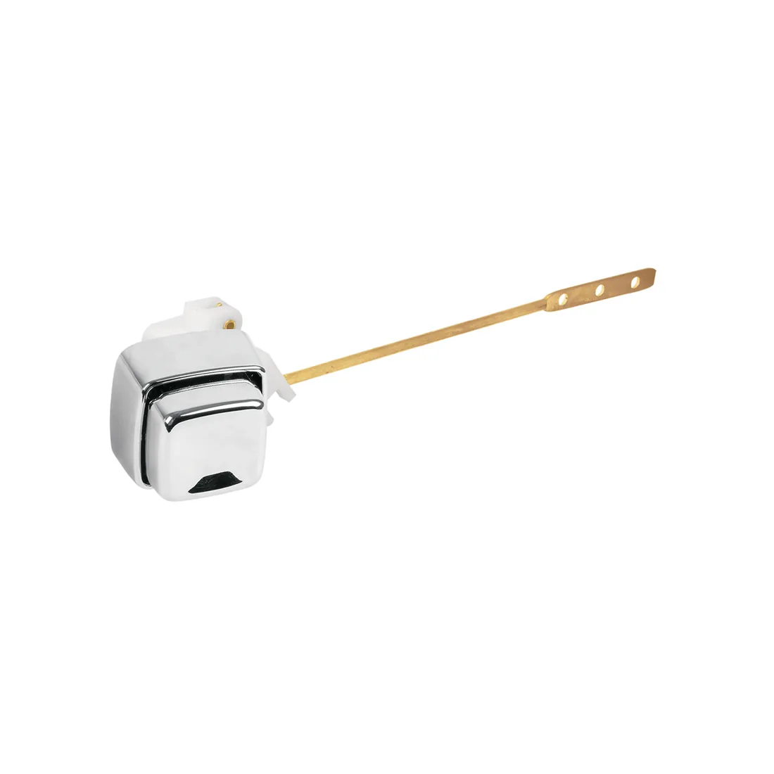 Botón frontal plástico cromado para WC, FOSET