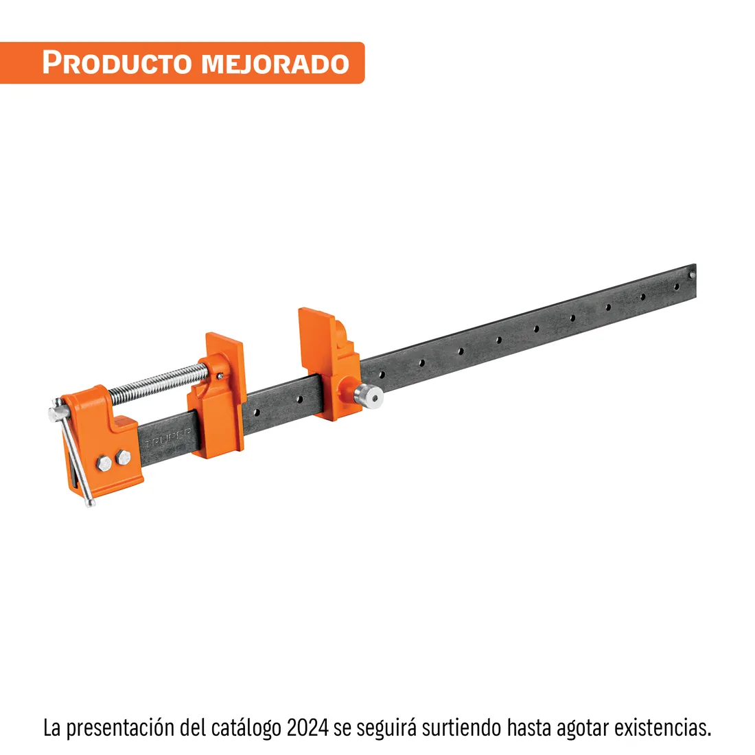 Sargento de solera 36' de acero, TRUPER