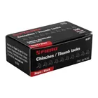 Caja con 100 chinches negras, FIERO 4