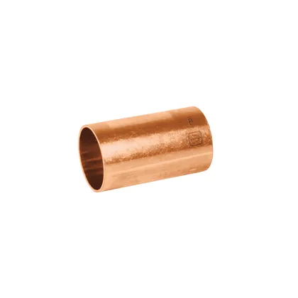 Cople de cobre 3/4', sin ranura, FOSET