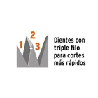 Serrucho Rapid 22', 7 DPP, mango Comfort grip, TRUPER 5
