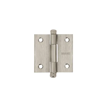 Bisagra cuadrada 2', acero inox, cabeza redonda, HERMEX