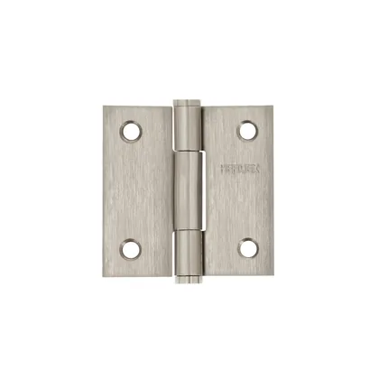 Bisagra cuadrada 2', acero inox, cabeza plana, HERMEX