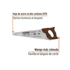 Serrucho 18' Dorado, 9 DPP, TRUPER 3