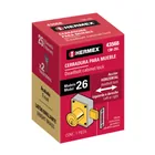 Cerradura para mueble, modelo 26, latón, HERMEX 6