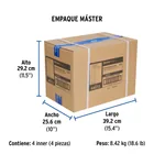 Monomando alto para lavabo, cromo, FOSET KUBO 7