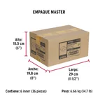 Bolsa 2 bisagras cuadradas 3', latón antiguo, plana, BASIC 4