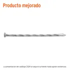 Bolsa con 1 kg de clavos para concreto galvanizados 4' 1