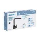 Monomando cuello alto para fregadero, negro, FOSET KUBO 4