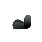 Gancho sencillo para toallas, negro, FOSET RIVIERA 1
