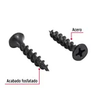 100 pijas #8 x 1'cabeza plana phillips multiusos 2