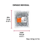 Bolsa con 144 armellas cerradas de 21 x 80, FIERO 5