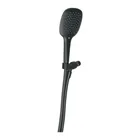 Regadera de teléfono con soporte, negro, FOSET RIVIERA 1