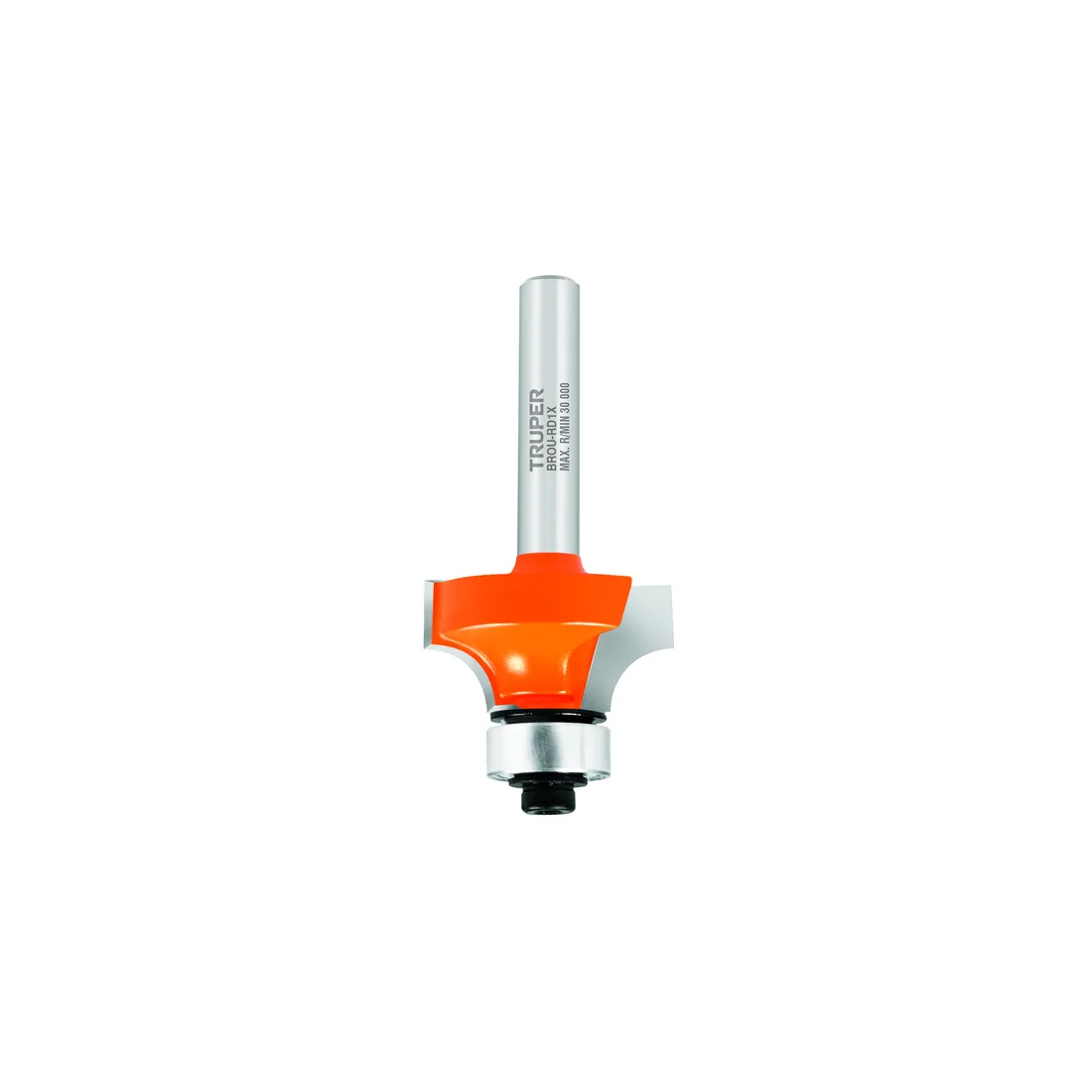 Broca para router, redondeado, 1' con balero, TRUPER