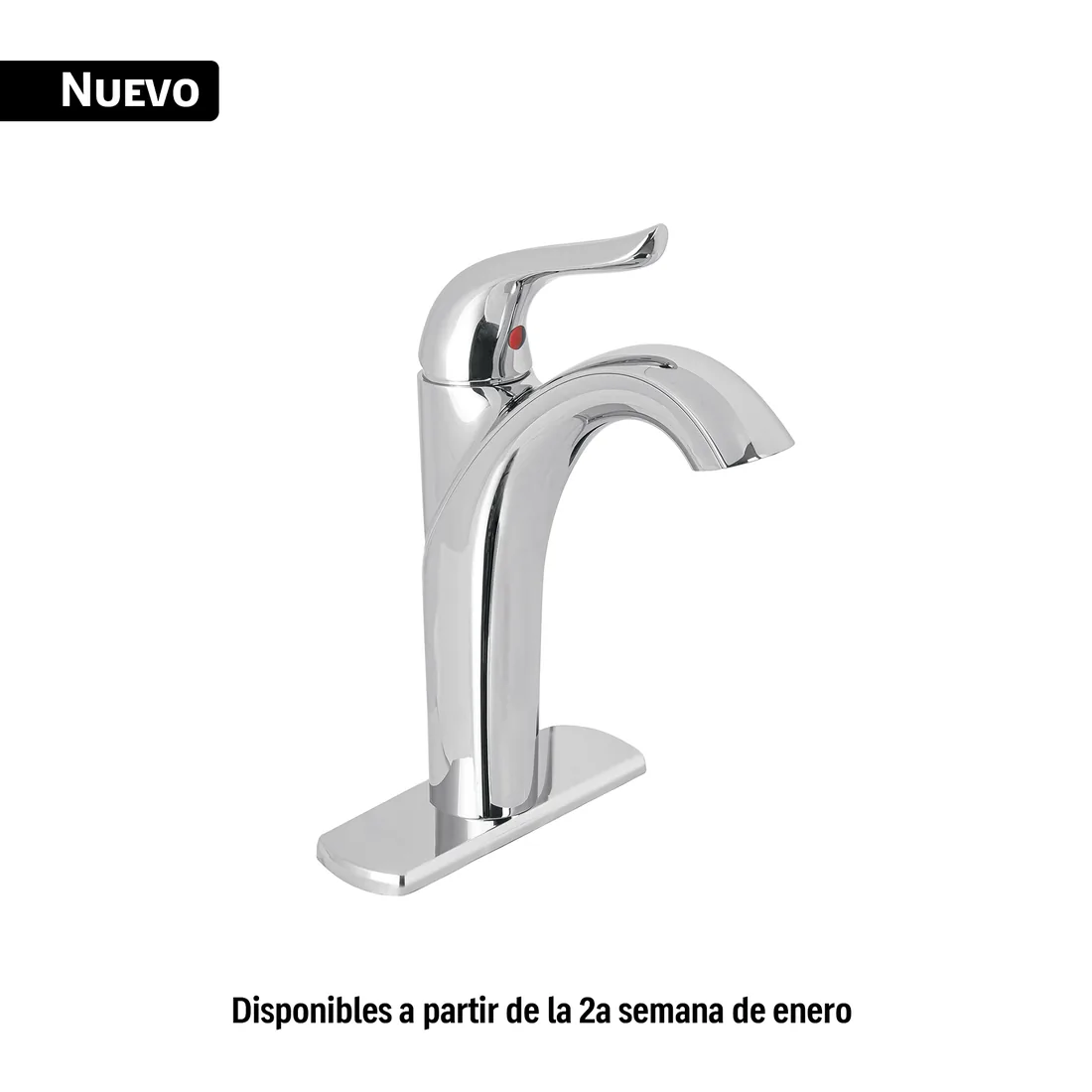 Monomando alto lavabo, cromo, FOSET AERO