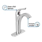 Monomando alto lavabo, cromo, FOSET AERO 2