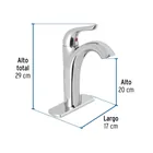 Monomando alto lavabo, cromo, FOSET AERO 3
