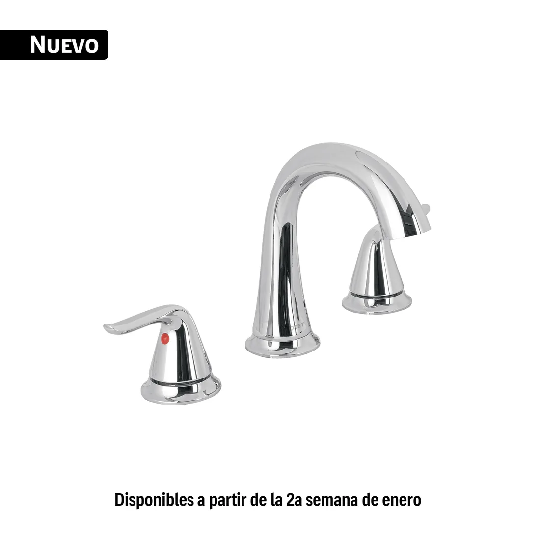 Mezcladora lavabo taladros separados, cromo, FOSET AERO