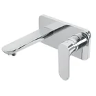 Monomando a pared para lavabo, cromo, FOSET RIVIERA 1