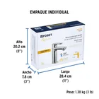 Monomando corto para lavabo, cromo, FOSET RIVIERA 5