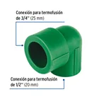 Codo 90° PPR reducido,  3/4' x 1/2', FOSET 2