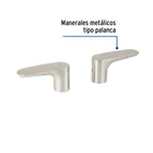 Juego manerales palanca para mezcladora tina, satín, RIVIERA 2