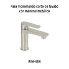 Maneral palanca para monomandos, satín, RIVIERA 8