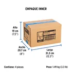 Céspol flexible doble sin contracanastas 6
