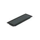 Resumidero rectangular 30x11cm reversible, negro, FOSET AQUA 1