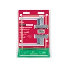 Cerradura manija 'Módena' p/baño, cromo mate, HERMEX 2