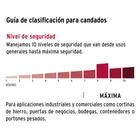Candado antipalanca, 75mm, cuerpo de latón llave tradicional 2