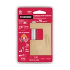 Candado antipalanca, 75mm, cuerpo de latón llave tradicional 6