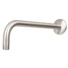 Brazo y chapetón para regadera, 30 cm, satín, ELEMENT 1