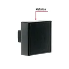 Perilla estilo 'Andamio' acabado negro, HERMEX 2