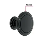 Perilla estilo 'Moderno' acabado negro, HERMEX 2