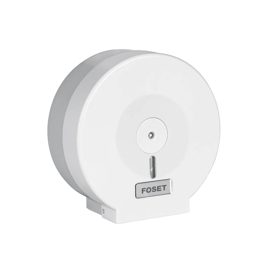 Portarrollo junior de ABS, blanco, FOSET BASIC