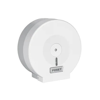 Portarrollo junior de ABS, blanco, FOSET BASIC