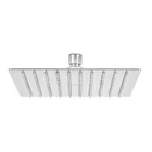 Regadera plato cuadrado 8' sin brazo, cromo, FOSET RIVIERA 1