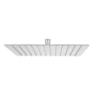 Regadera plato cuadrado 12' sin brazo, cromo, FOSET RIVIERA 1