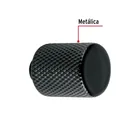 Perilla metálica estilo 'Cádiz', negro, HERMEX 2