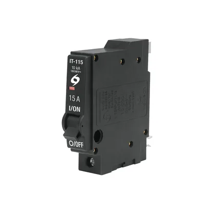 Interruptor de 1 polo 15A, enchufable, a granel, VOLTECK